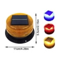 thumbnail image 4 of Solar Led Beacon Light Emergency Warning Strobe Light with Magnetic Base, Wireless Waterproof Recovery Beacon Light for Cars Truck Tractors Bus Forklift SUV Construction Vehicle, 4 of 10