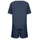 thumbnail image 5 of Puntoco 2 piezas mujeres casual verano deportes traje cuello redondo Sloid manga corta pantalones cortos conjunto liquidación Puntoco Puntoco-1893, 5 of 8