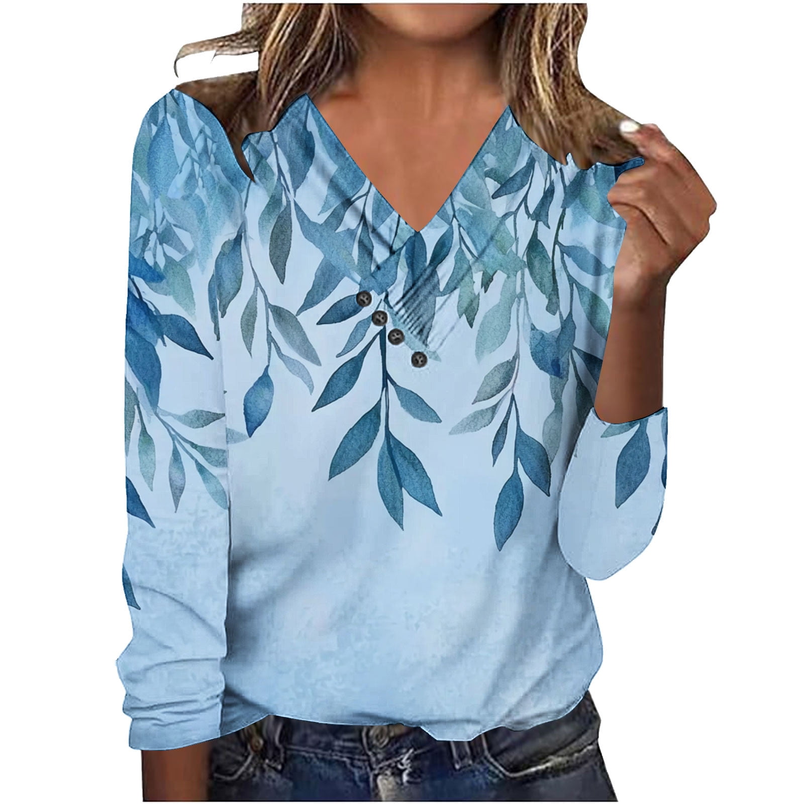 Womens Long Sleeve T Shirts Vintage Graphic Tees Women's Top Pullover Spring Oversized Tshirts for Women Cheap My Items