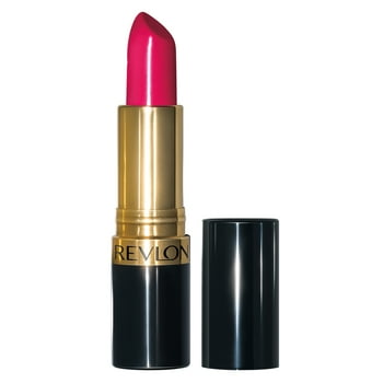 Revlon Super Lustrous Lipstick, Cream Finish, High Impact Lipcolor with Moisturizing Creamy Formula, Infused with  E and Avocado Oil, 440 Cherries in the Snow, 440 Cherries in the Snow, 0.15 oz