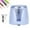 Blue, variant on Eagle Electric Pencil Sharpener, Battery Powered, Large Shaving Holders, Carbon Steel Blades, Portable, Reusable and Replaceable Blade, Suitable for Home and Office use, Pink