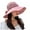Red, variant on Kcolen Sun Hat for Women Packable Stylish Wide Brim Sun Hat for Women with Adjustable Chin Strap and Decorative Bow for Spring Summer Outdoor Travel