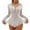 White, variant on Levmjia Women's Sleepwear Nightgown Soft Nylon Solid Color Long SleeveLace Trim Sleeveless Slip Dress Comfortable Home Sleeping