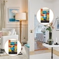thumbnail image 4 of Yayeee Blank Wall Plate Cover 1-Gang 4.5"x2.7" Home Unused Decorative Outlet, Modern Cocktails, 4 of 7