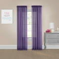 thumbnail image 4 of Pairs to go 18'' x 63'' Victoria Voile Pair in Purple, 4 of 5