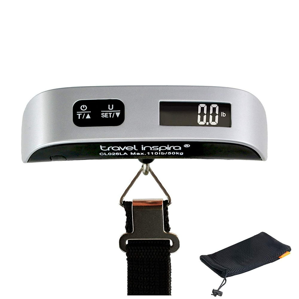 Digital Luggage Scale, 110LB Portable Handheld Baggage Scale for Travel
