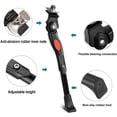 thumbnail image 3 of Bike Kickstand - Adjustable Middle Support Stand for 22-26inch Bicycles, 3 of 4