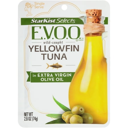 StarKist Selects Wild Yellowfin Tuna in Olive Oil, 2.6 oz Pouch