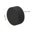 thumbnail image 2 of Unique Bargains 5x5x2.5cm Pickleball Paddle Eraser, Round Rubber Pickleball Racket Dust Remover,Black 1 Pcs, 2 of 6