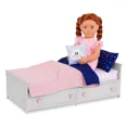 thumbnail image 2 of Slumbers Platform Bed Set for 18" Dolls, 2 of 4