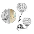 thumbnail image 4 of Modern wall of Bedroom Wall Sconce Lighting Fixture, E26/E27 Socket, for Bedroom Bedside Stairs - Silver_Right, 4 of 7
