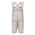 thumbnail image 5 of Disney Clothes Baby Girls Minnie Mouse 2-Piece Quilted Overall Set, Infant Outfit with Coordinating Top and Quilted Overalls, Size 18M - Light Red/Cream, 5 of 9
