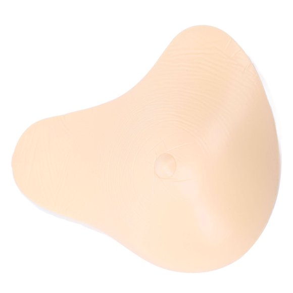 Silicone Breast Form Women Mastectomy Prosthesis, Women Mastectomy Prosthesis Elongated for Cross Dressers Size 1 for 75A Bra,Size 2 for 80A 75B Bra