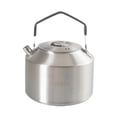 thumbnail image 1 of Hervidor de agua para acampar, tetera, utensilios de cocina, tetera ligera para café, tetera, olla de agua para pesca, camping, escalada al aire libre Negro y 15L, 1 of 8