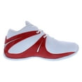 thumbnail image 2 of AND1 Rise Mens Shoes Size 7.5, Color: White/Chinese Red/Silver, 2 of 5