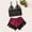 Wine, variant on Satin Pajamas Women Set- Halter Camisole Lace Nightdress Sexy Underwear Sleepwear 2PC