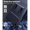 thumbnail image 4 of MoKo Case Compatibility with Galaxy Tab A11+ Plus/A9+ 11-Inch 2026/2024, Shockproof Full Body Rugged Stand Back Cover with Built-in Screen Protector for Galaxy Tab A11+/A9 Plus Tablet,Dark Blue, 4 of 7