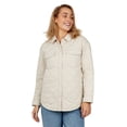 thumbnail image 2 of Free Country Women's Trailblazer Quilted Shacket Oat S, 2 of 5