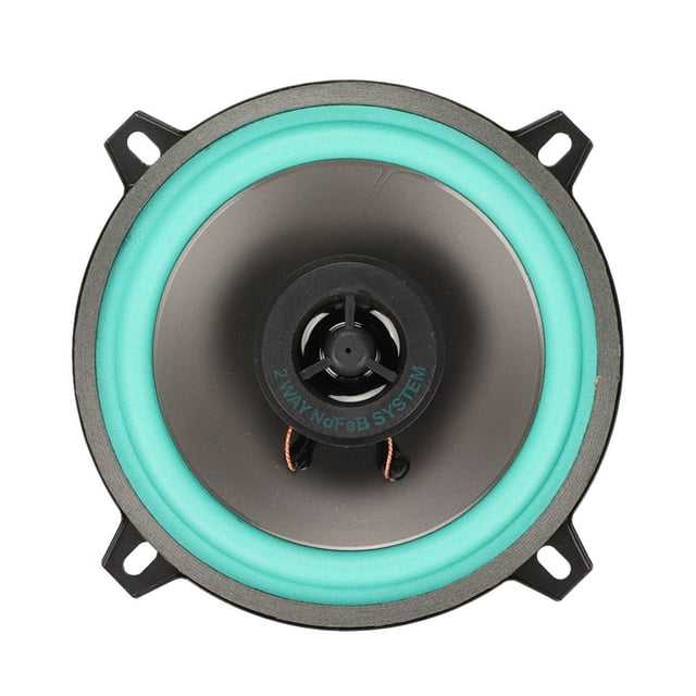 Coaxial Car Speakers, Car Sound Speaker Reduce Distortion Mid Range 87dB Sensitivity For Car