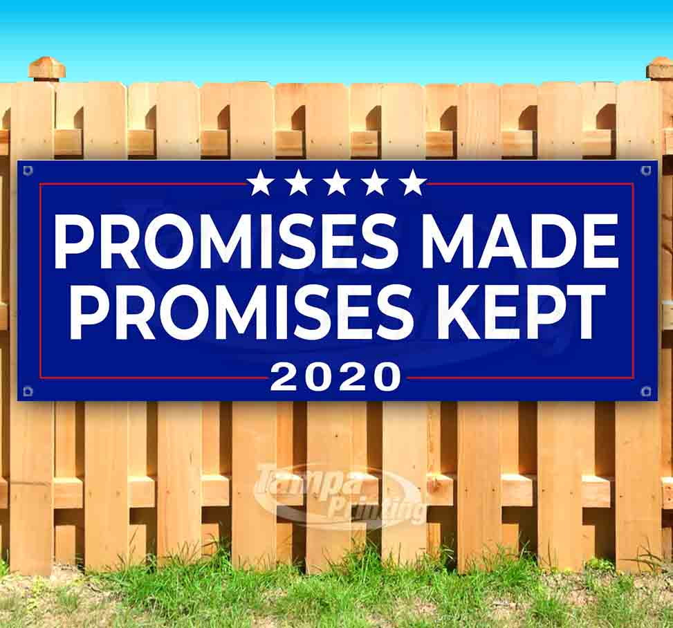 Promises made promises kept. Promises made promises kept