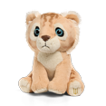 thumbnail image 1 of The Noble Collection Wicked Cowardly Lion Cub Plush, 1 of 7