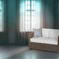 thumbnail image 5 of Glory of Flowers Peacock Throw Pillow with Removable Cover in Blue Light Green White 16x16, 5 of 5