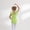 The Fruit Is Green, variant on ‌LYMAYTER Ballet Leotards for Girls Ruffled Sleeve Bodysuit Summer Short Sleeve Dance Practice 3-11Y