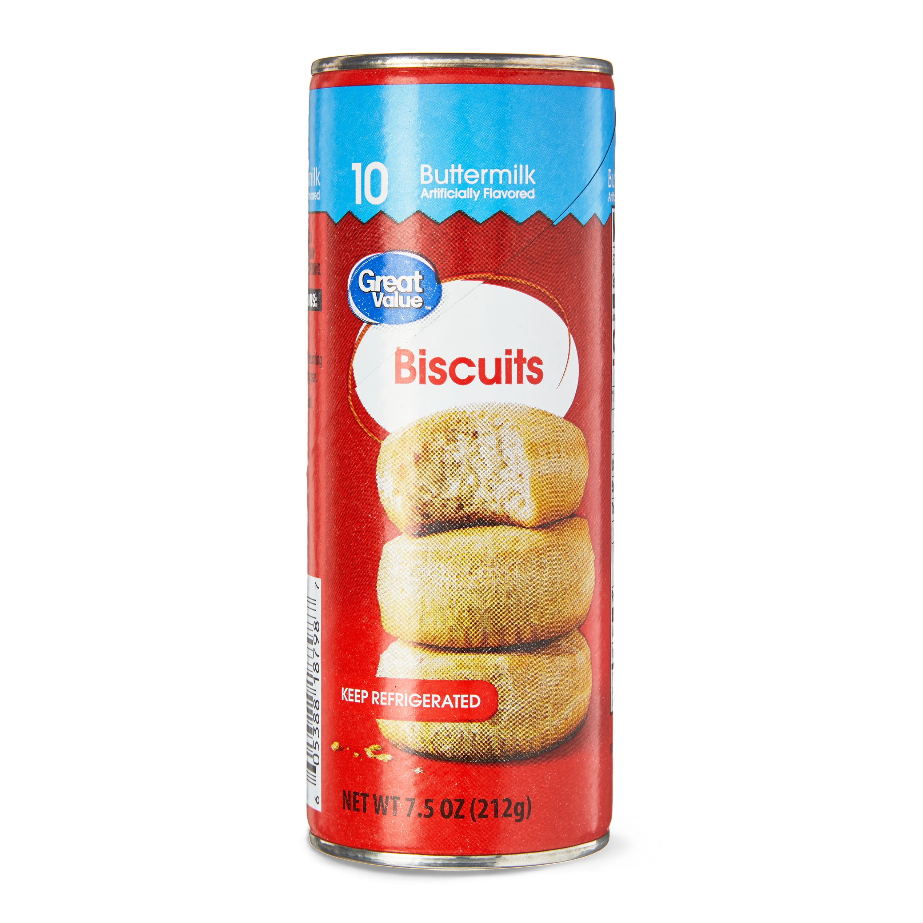 Great Value Buttermilk Biscuits, 10 Count, 4 Pack