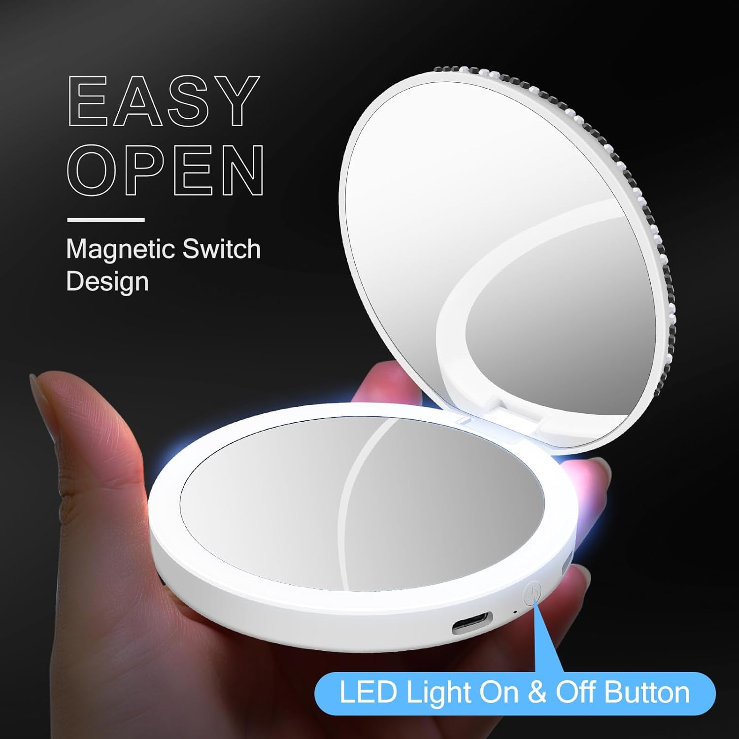 Buy A Gem LED Compact Mirror