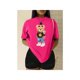 thumbnail image 1 of Camiseta Blusa De Manga Corta Con Cuello Redondo Impresa De Oso Para Mujer Color Fucsia Talla Chica Marca Emil SaEs, 1 of 4