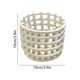 thumbnail image 3 of Organizador de almacenamiento de plástico | Soporte para brochas de maquillaje | Organizador de artículos de aseo personal | Contenedor para accesorios de escritorio, baño y cocina, 3 of 6
