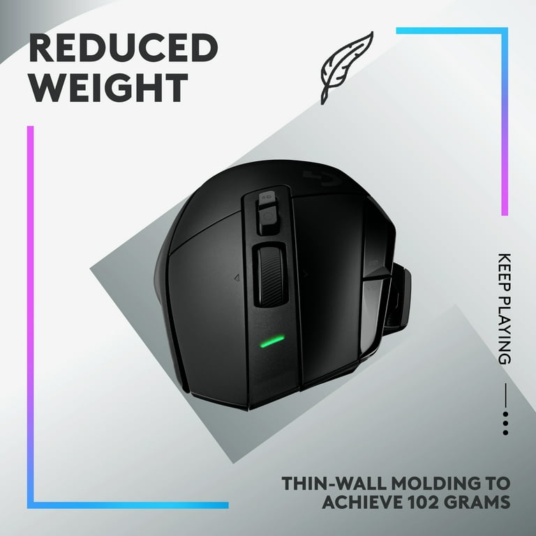 その他 Logicool G502 wireless Logitech G502 X PLUS Wireless RGB Gaming Mouse - HERO 25K