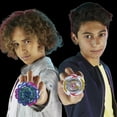 thumbnail image 5 of Beyblade Burst QuadStrike Gambit Dragon D8 and Ambush Achilles A8 Battling Game Top Dual Pack, 5 of 5