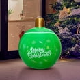 thumbnail image 7 of Tyidzon PVC Inflatable Christmas Ball 20 Inch Christmas PVC Inflatable Decorated Ball Outdoor Christmas Decorations Inflatable Christmas Ornaments for Yard Holiday Decorations, 7 of 7