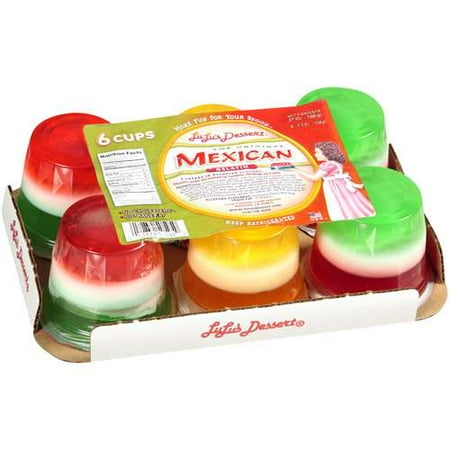 LuLu's Dessert Mexican Gelatin, 6 Count