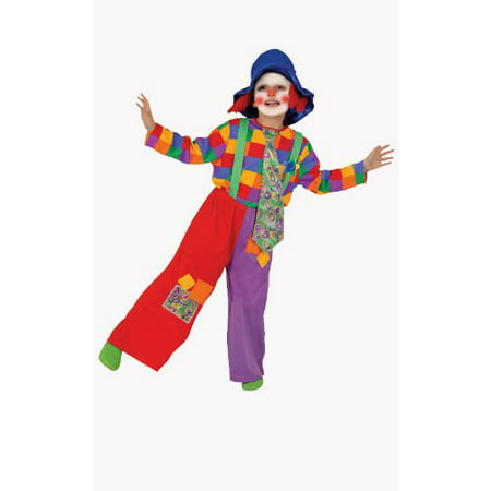 Dress Up America  Boys' 'Colorful Clown' Costume - Multi