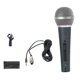 thumbnail image 1 of Micrófono vocal dinámico con cable de 3 metros de largo alcance para fiestas y discursos. Juego de micrófono A cian oscuro, 1 of 9