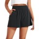 thumbnail image 1 of Shorts CRZ YOGA Cintura Alta Sin Forro Negro Talle S, 1 of 5