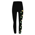 thumbnail image 5 of lcziwo Ofertas Flash Del Dia, St Patrick Day Leggings for Women Irish Green Shamrock Print Leggings Casual High Waist Butt Lifting Yoga Pants Holiday Tights Black L, 5 of 6