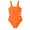 Orange, variant on Little & Big Girl Swimsuit One-Piece Swimwear Girls Hollow Out Bathing Suit Summer Bikini Set 8-12 Years