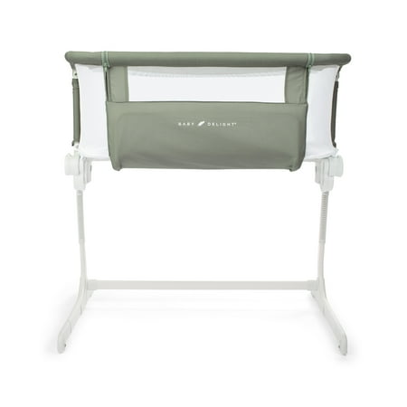 Baby Delight Beside Me Dreamer Organic Bedside Sleeper and Bassinet for Infants, Sage
