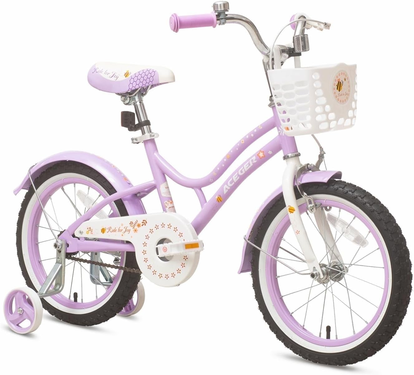 Sonnette universelle pour vélo Collier de serrage violet