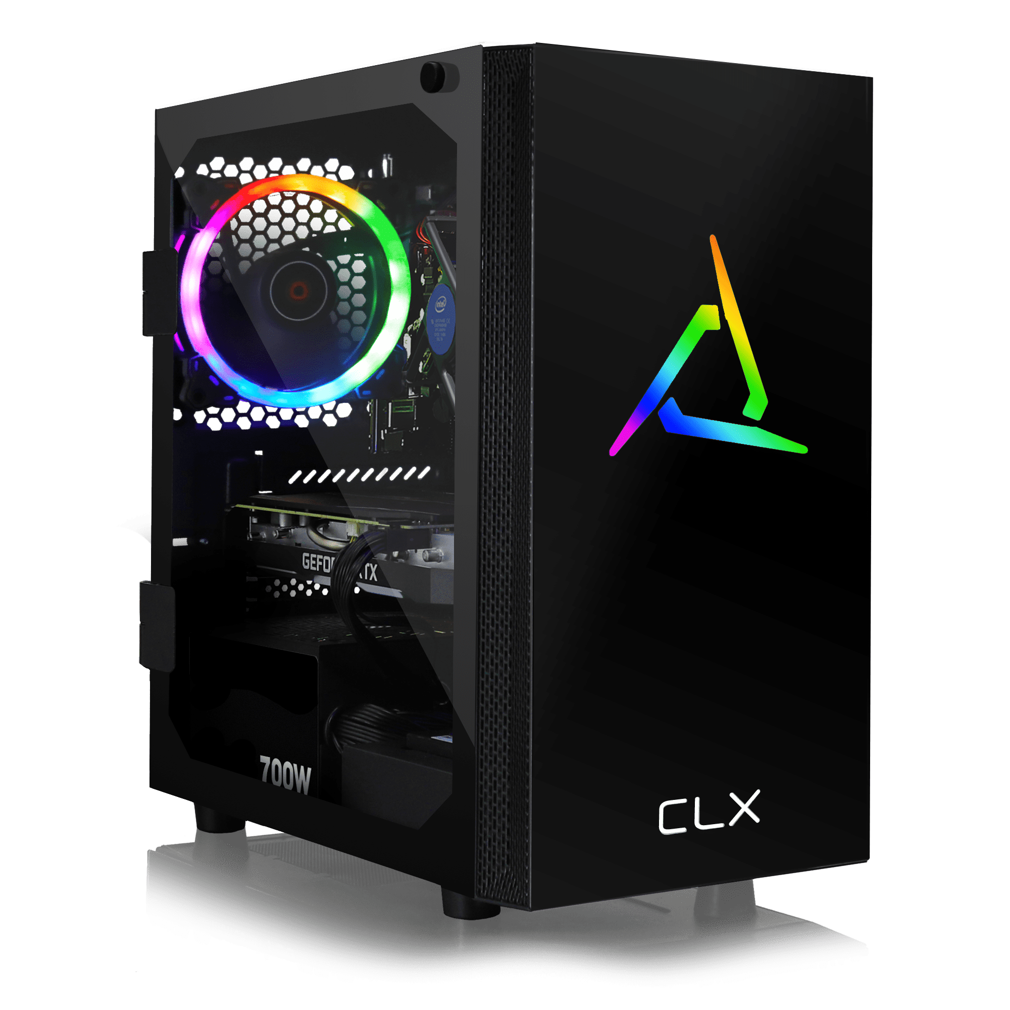 CLX SET Gaming PC Intel Core i7 9700F 3.00GHz 8Core, 16GB DDR4 2666