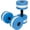 blue, variant on Aquatic Dumbbells for Water Aerobics - 2 Pack High Density Foam Dumbbells for Pool Exercise, Swimming & Hydrotherapy - Waterproof, Chlorine Resistant, Non Slip Grip for Women & Men（red）2pcs