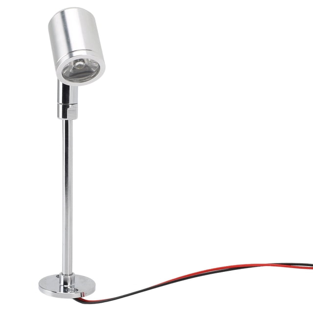 Projecteur LED pour Éclairage Bijoux Vitrines Luminaire Debout pour Intérieur Aluminium Électroplaqué