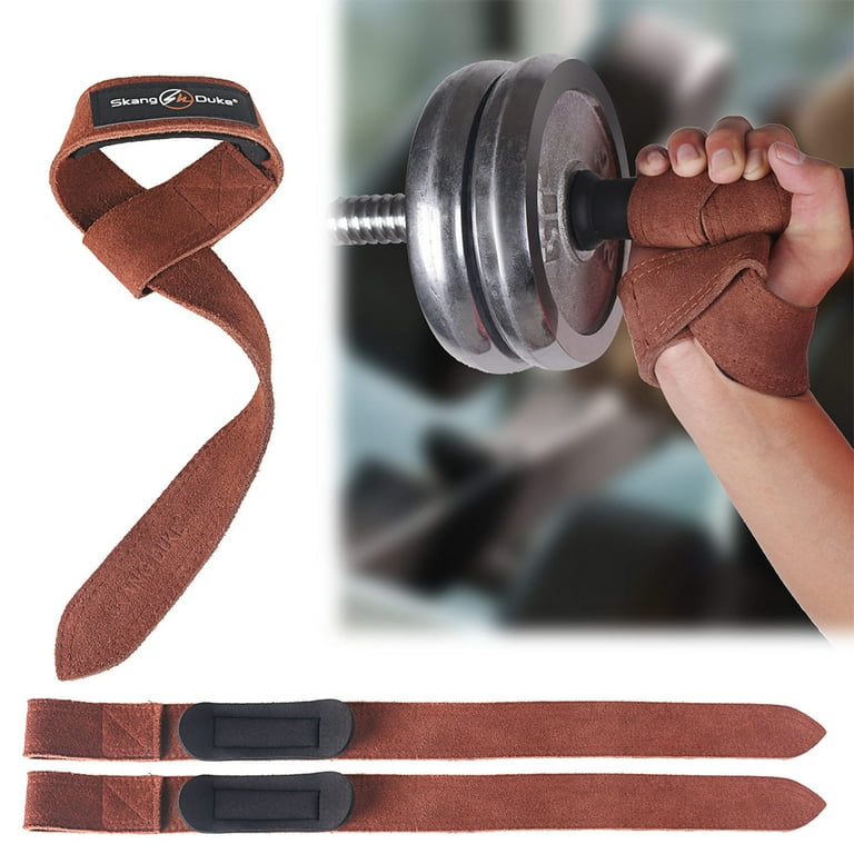 Weight Lifting Wrist Hooks Straps for Maximum Grip Support - Deadlift  Gloves and Grip Pads