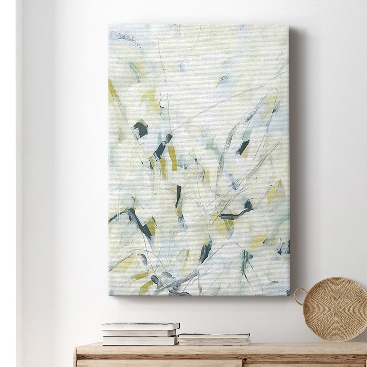 Ice Scribe I Premium Gallery Wrapped Canvas - Ready to Hang