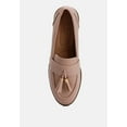 thumbnail image 4 of London Rag Alibi Tassels Detail Womens Loafers, 4 of 11
