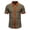 #0202-Army Green, variant on Qiyinn Men's Short Sleeve Dress Shirts Button Down Formal Business Casual Shirt Regular Summer Work Wedding Party