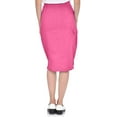 thumbnail image 2 of Marilyn Monroe Professional Stretch Five Pocket Knitwaist Scrub Skirt, 2 of 3